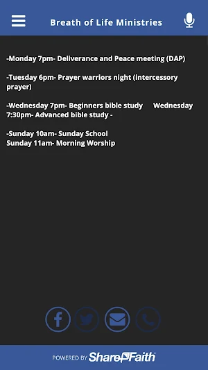 Breath of Life Ministries Screenshot 2