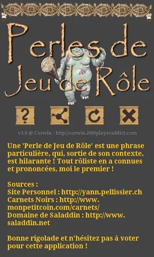 Perles de Jeu de Rôle Screenshot 1
