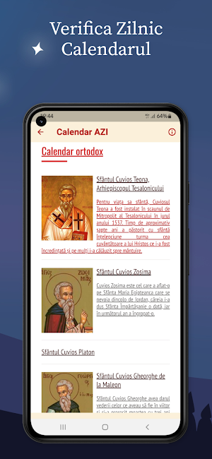 Calendar Ortodox 2023 Screenshot 1