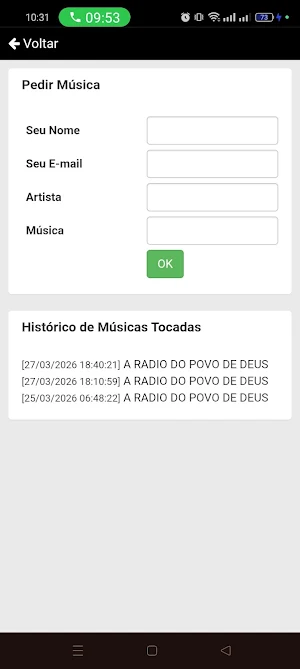 RADIO 107 FM BH Screenshot 1
