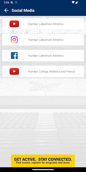 Humber Athletics & Recreation Screenshot 3