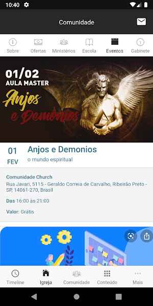 Comunidade Missionária Screenshot 3