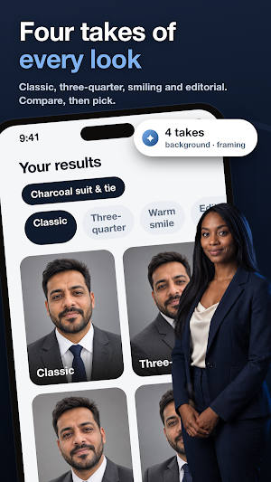 AI Headshot: Pro Photo Studio Screenshot 2