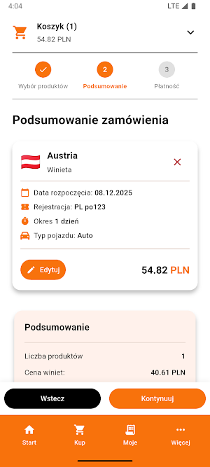 Winiety24.eu Screenshot 1