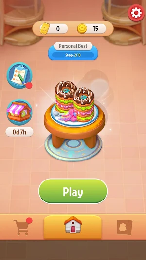 Sweet Donut Sort: Cake Game Screenshot 1