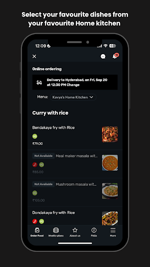 Hungry moments - Food Delivery Screenshot 1