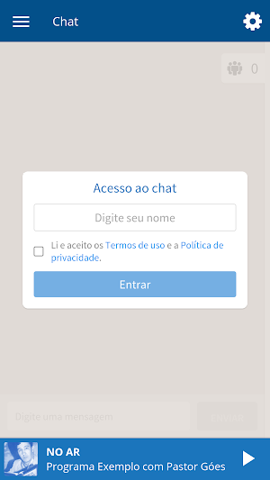 Rádio Comunicação Web Screenshot 2