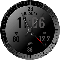 BLACK&GRAY WATCHFACE