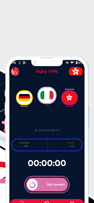 Ruby VPN: Cyber Security Screenshot 2