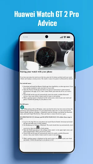 Huawei Watch GT 2 Pro Advice Screenshot 3