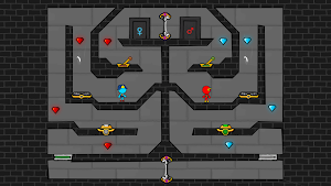Stickman vs Fire and Water screenshot 8