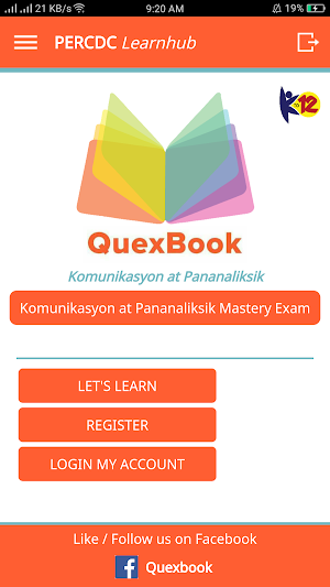 Komunikasyon at Pananaliksik - QuexBook Screenshot 0