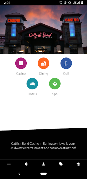Catfish Bend Casino Rewards Screenshot 0
