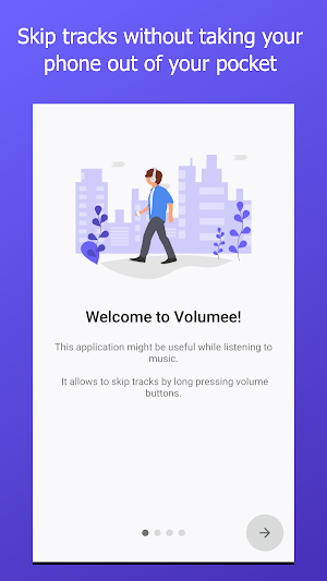 Volumee - skip tracks Screenshot 0