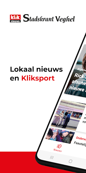 Kliknieuws: Stadskrant Veghel Screenshot 0