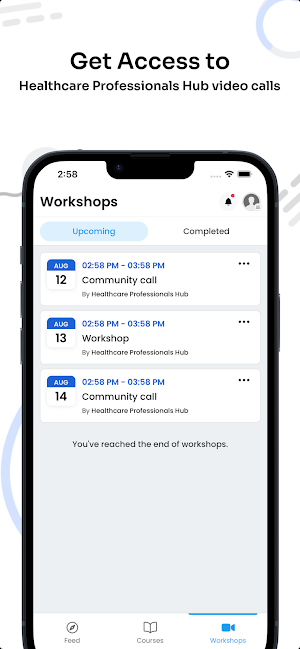 Healthcare Professionals Hub Screenshot 3