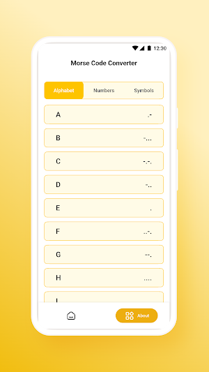 Morse Code Converter Screenshot 2