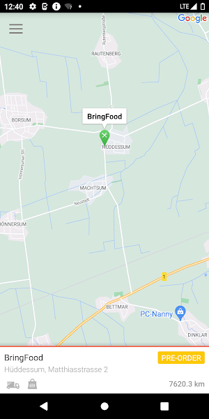 Bringfood Screenshot 0