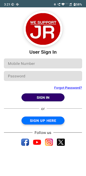 JR Connect Screenshot 1