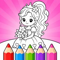 Princess Coloring Book Game