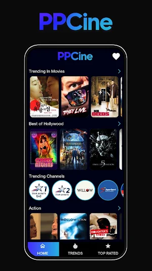 PPCine - Movies, Series & Show Screenshot 0