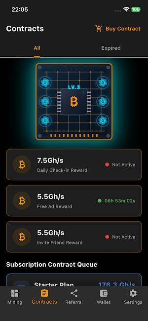 Bitcoin Mining Master Screenshot 1