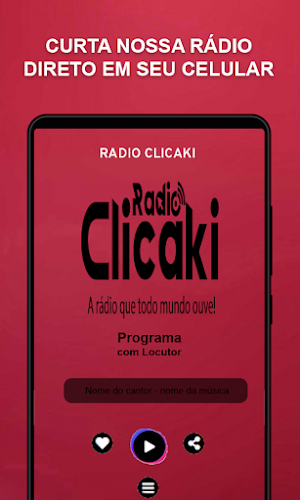 Rádio Clicaki Screenshot 1