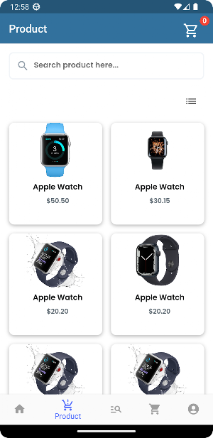 e-commerce - Demo Screenshot 1