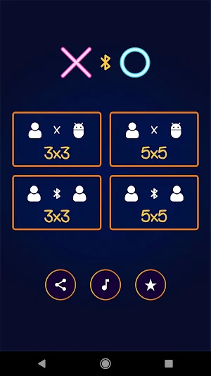 Tic Tac Toe 2 Player Bluetooth Screenshot 2