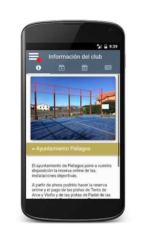 Pielagos deportes Screenshot 0