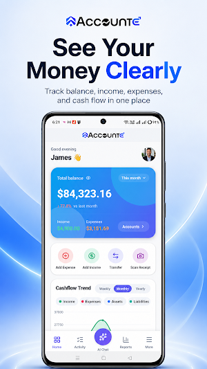 AccountE: AI Expense Tracker Screenshot 0