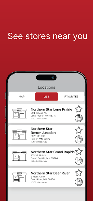 Northern Star Rewards Screenshot 1