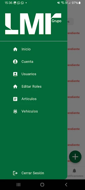 GrupoLMR: Compras Screenshot 2