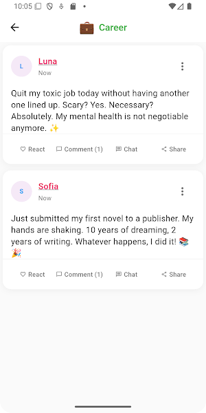 Whisper Diary - Anonymous Screenshot 2