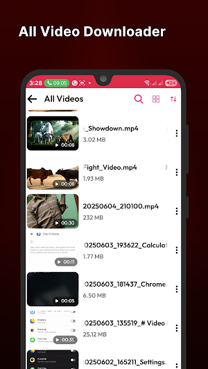 HD All Video Downloader Player Screenshot 1