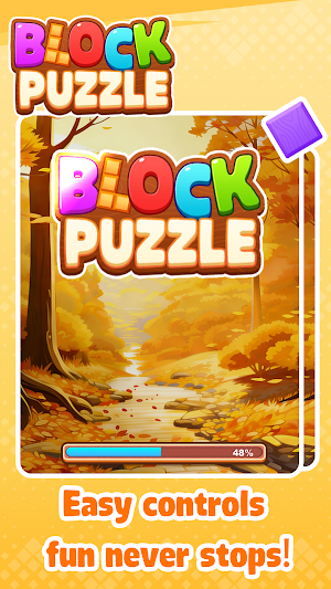 Wood Block Puzzle: Maple Fall‌ Screenshot 2