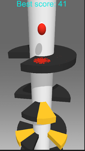 Helix Ball Jump Game Screenshot 2