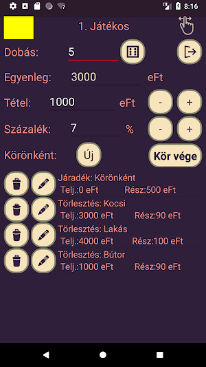Gazdálkodj Okosan Számoló Screenshot 1