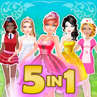 Fashion and makeup games for girls offline