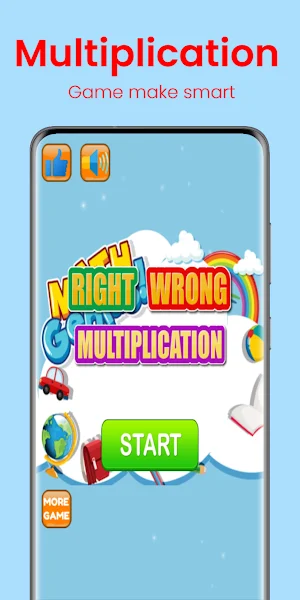 Right Wrong Multiplication Screenshot 0