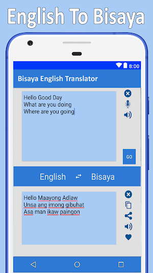 Bisaya Translate to English Screenshot 1