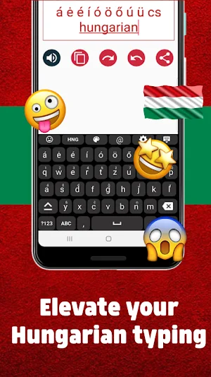 Hungarian Keyboard 2023 Screenshot 0