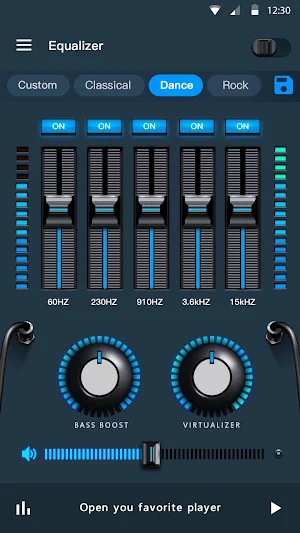 Music Equalizer - Bass Booster & Volume Booster Screenshot 3