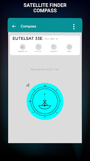 Satellite finder: Set Dish  Screenshot 2