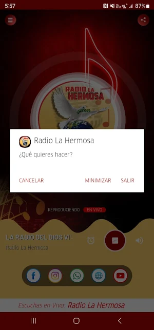 Radio La Hermosa FM Screenshot 3
