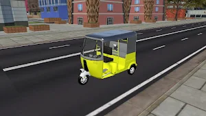 indian tuk tuk auto rikshaw 3d Screenshot 3