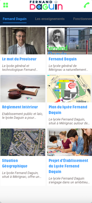 LYCEE FERNAND DAGUIN Screenshot 2