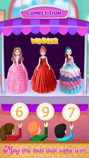 Doll Cake Games: Battle Queen Screenshot 3