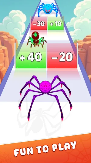 Reptile Evolution Spider Dinos Screenshot 1