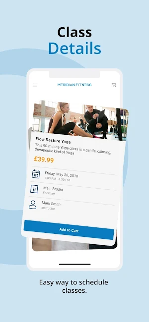 Meridian Fitness Screenshot 3
